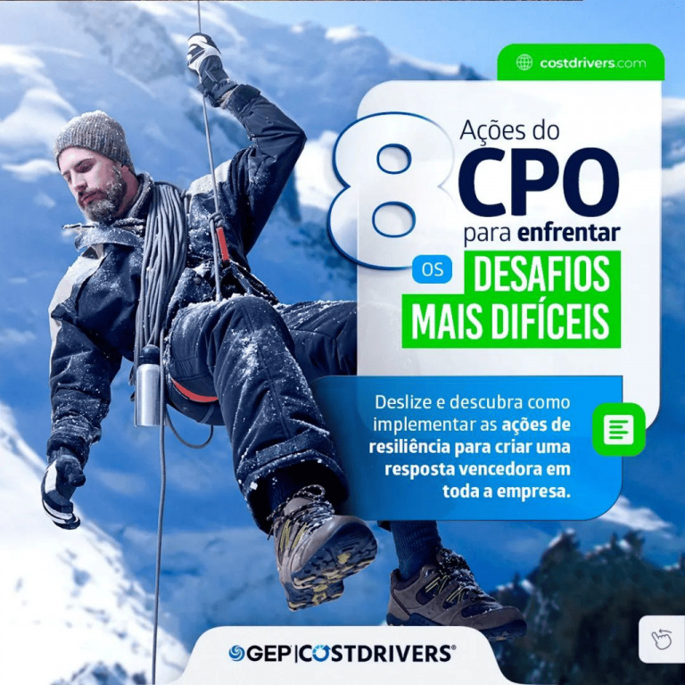 Ações do CPO para enfrentar os desafios mais difíceis