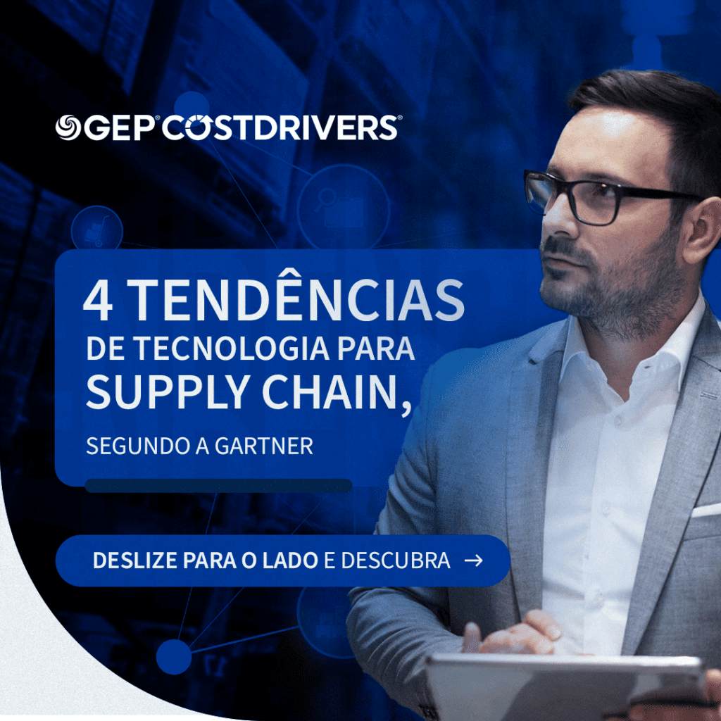 4 Tendências de Tecnologia para Supply Chain, segundo a Gartner